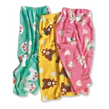 Pantalón Polar Estampado Pijama Mujer