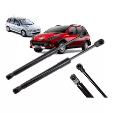 Par 2 Unidades Pistão Amortecedor Porta Malas Tampa Traseira - Peugeot 206 207 Sw - Xr Sport Xs-a Presence 2005 A 2015