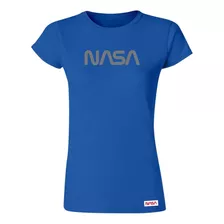 Playera Mujer Nasa Worm Mono