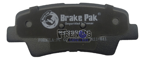 Pastilla Freno Tra Brake Pak Para Hyundai Elantra Foto 2