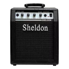 Amplificador Sheldon Bass Master Bss180 Combo 18w Preto 110v 110v/220v