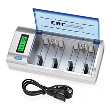 Cargador De Batería Inteligente Ebl Para C D Aa Aaa 9v Ni-mh