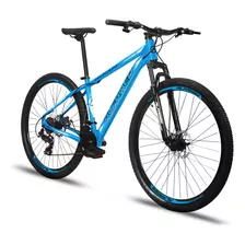 Mountain Bike Alfameq Makan Aro 29 19 24v Freios De Disco Mecânico Câmbios Index Cor Azul