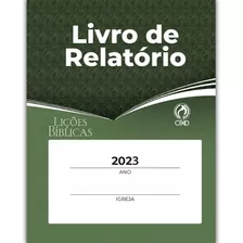 Livro De Relatório - Escola Dominical