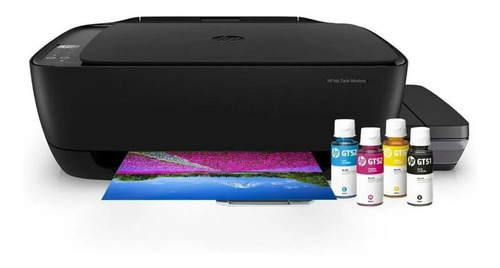 Impresora A Color Multifunción Hp Ink Tank 418 Negra 100v/240v