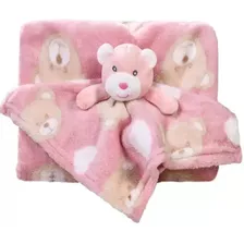Kit Cobertor Manta E Naninha Bene Casa Baby