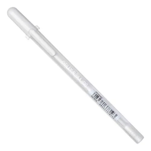 Roller Gel Blanco Sakura Gelly Roll Japon Blanco 08 Medium 0.4 Mm Blanco