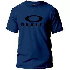 Camiseta Da Oakley O-bark Logo Grande Masculina 100% Algodão