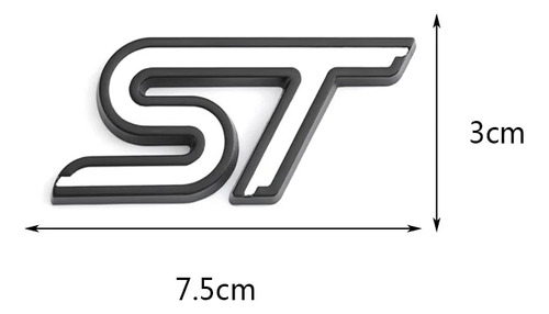 Emblema Del Coche Insignia Para Compatible Con Ford St Logo Foto 3