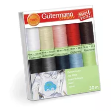 Gutermann -1 - Juego De Roscas 98.4 Ft X 10 Rollos Multi