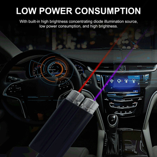 Mini Lampara Luz Led Usb Interior Carro  Foto 5