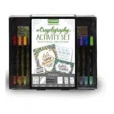 Crayola Estojo Caligrafia Hand Lettering Activity Set 45