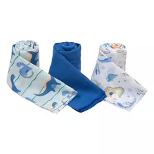 Set Tres Pañales Tutos Bambino Dinosaurios -electromedicina