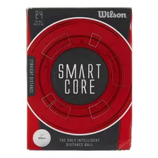 Pelotas Bolas De Golf Wilson Smartcore 12 Unidades Blanco