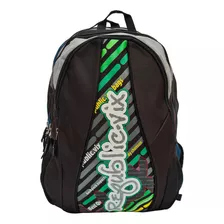 Mochila Escolar Juvenil Adulto Republic Vix By Chenson Cor Preto-cinza