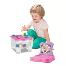 Brinquedo Educativo Infantil Cadeirinha Menina - Samba Toys 