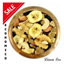 Mix Frutos Secos X10kg Con Bananas Eco Mayorista Calidad 1° 