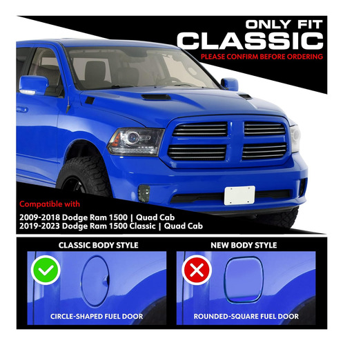 Fury Steps Compatibles Con  Ram 1500 2009-2018; Classic 2019 Foto 3