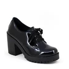 Sapato Oxford Bota Botina Vernis Cano Baixo Salto Alto Tenis