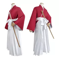 Rurouni Kenshin Disfraz De Cosplay, Himura Kenshin Hakama
