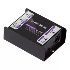 Direct Box Passivo Casador Impedancia Bypass Di-1ps Waldman 110v