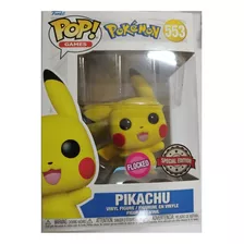 Pikachu Flockado Funko Pop Original Pokemon Games 553 Flocke