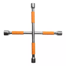 Chave De Roda Estrela Universal Carro 4 Bocas 17 19 21 23mm