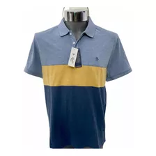 Playera (polo) Azul Penguin Talla Mediana Mod.ockf0042op.