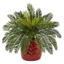 Planta Artificial Casi Natural 6307 N / A Cycas En Plantador