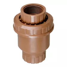 Válvula De Retenção Pvc Roscável De 1/2 (20mm) Polegada