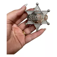 Estrela Xerife Acessório Broche Cowboy | Policial