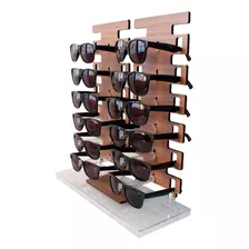Expositor Torre Para 12 Óculos Em Mdf 12mdf Marrom