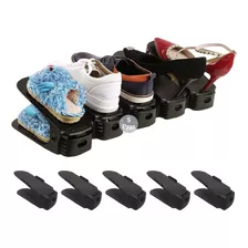 Zapatera Organizador Doble Apilable Para Zapatos 5 Piezas