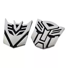 Emblemas Transformers Autobots -decepticon Para Vehículos 