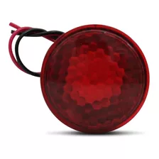 Sirene Ré 6 Tons 12/24v Led Vermelho 0,36w Piezo Universal