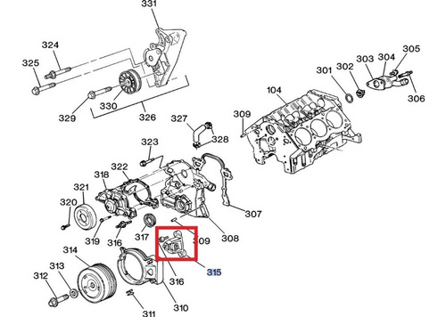 Sensor Posicion Cigeal Buick Lesabre 3.8l V6 2000 Foto 9