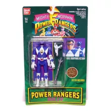 Power Rangers Azul Vira Cabeça Boneco Bandai 1994 Lacrado