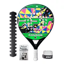 Paleta Padel Para Todos Condor 3 Foam + Protector Y Grip