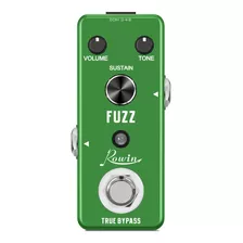 Pedal De Efeito De Guitarra Rowin Lef-306 Fuzz Para Guitarra