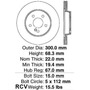 Disco Frenos Trasero Para Mercedes Benz E400  2016