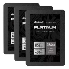 Inland Platinum - Paquete De 3 Unidades De 256 Gb Ssd Sata .