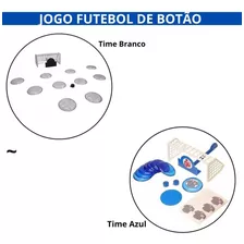 Jogo De Futebol De Botão - Importadora Cor Azul/branco