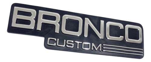 Foto de Emblema Bronco Custom Lateral Autoadhesivo Para Ford Bronco.