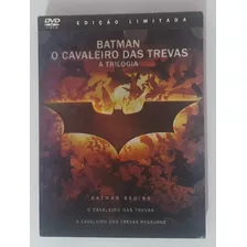 Batman O Cavaleiro Das Trevas - A Trilogia - Box Com 6 Dvds