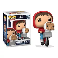 Funko Pop Movies E.t Elliot With E.t In Bike Basket #1252