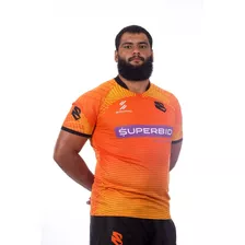 Camisa De Rugby Cobras Xv 2023 Treino Laranja Oficial