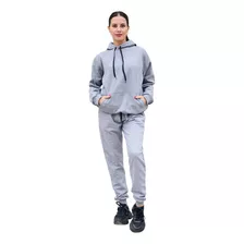 Conjunto Mujer Lisos - Canguro + Jogging - Friza - Premium