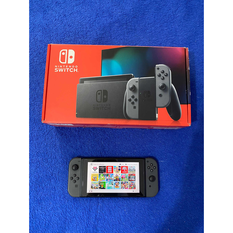 Nintendo Switch Desbloqueado Oled Branco 128gb Com Caixa Seminovo Garantia  E Nf