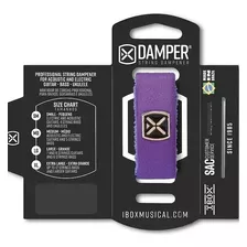 Damper Tela Logo Metal Morado Dtmd22 Medium Ibox