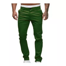 Pantalon Corte Chino Gabardina Hombre Varios Colores Oferta